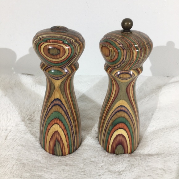 Mr. Dudley Other - Vintage Mr. Dudley Retro Wood Salt & Pepper Mill